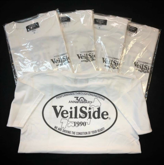 VeilSide 30th Anniversary T-Shirt White Medium