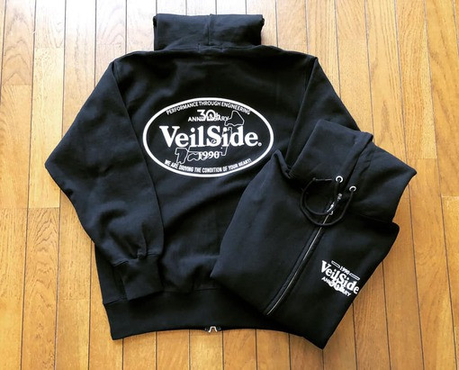 VeilSide 30th Anniversary Limited Hoodies Black Medium