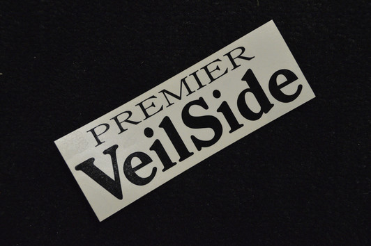 ST011-05 VeilSide Premier Sticker Vinyl Black Authentic Original Japan