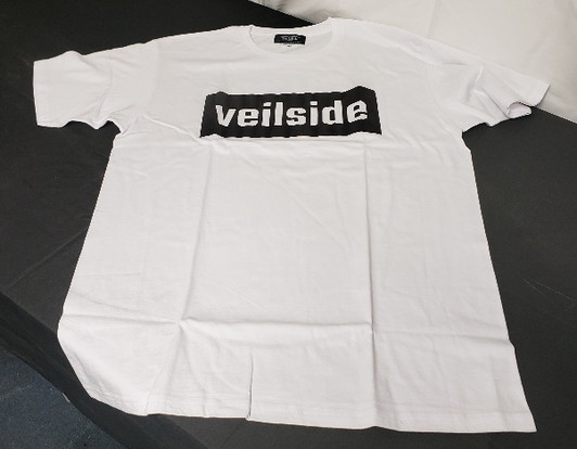 2021 VeilSide Black Box Rubber Print Limited Edition White T-shirt XX-Large