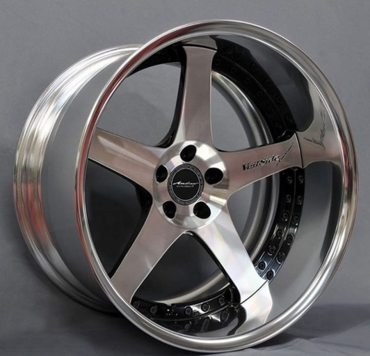 VeilSide ANDREW RACING Evolution V FORGED WHEEL 20" x 12.5J BLACK POLISH
