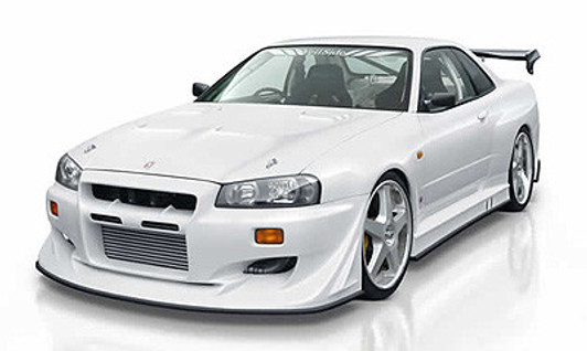 AE081-02 VeilSide 1999 2000 2001 2002 Nissan Skyline GTR