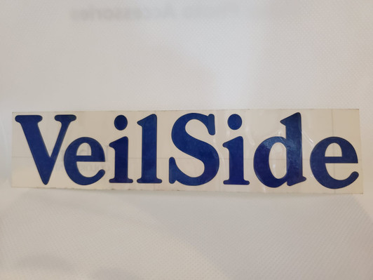 ST002-02 VeilSide Vinyl Sticker Medium Blue Racing authentic original japan