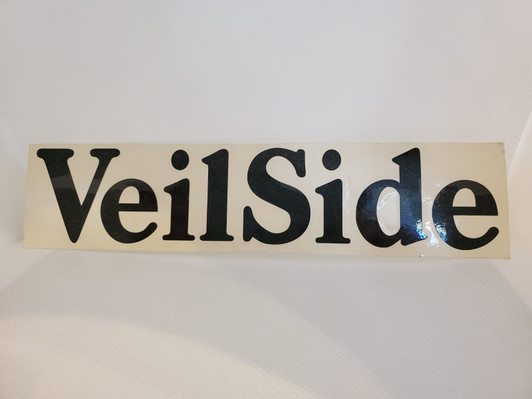 ST002-05 VeilSide Vinyl Sticker Medium Black Racing authentic original japan