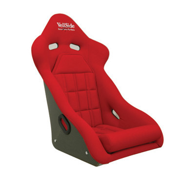 VeilSide VS D-1R FRP Bucket Racing Seat ALL Red - Versus Trading Co