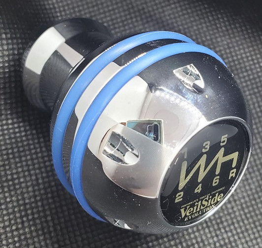 VeilSide Universal Shift Knob Type R II with Blue O-Ring