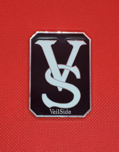 veilside メタル エンブレムプレート VeilSide Stainless Emblem - Versus Trading Co
