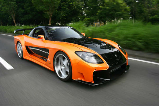 AE089-100 VeilSide 1993 1994 1995 1996 1997 1998 1999 2000 2001 2002 Mazda RX7 rx-7 FD3S fd Fortune fast furious tokyo drift han Complete Built in Japan Head Quarter Kit Door Sills Side Wing Front Under Model Premier Rear Audio Board Hood wide body bumper Authentic Original trend trendy ff