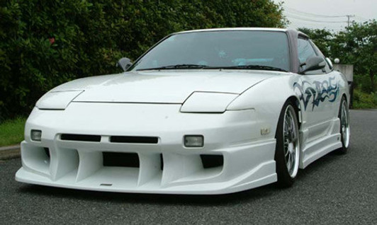AE094-01 VeilSide 1989-1994 Nissan 240SX RPS13 - 180SX Flip Lights D1-GT Model Front Bumper