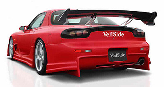AE079-05 VeilSide  1993 1994 1995 1996 1997 1998 1999 2000 2001 2002 Mazda RX7 FD3S FD VS D1-GT Model GT Wing Complete Kit Full front bumper rear side skirts