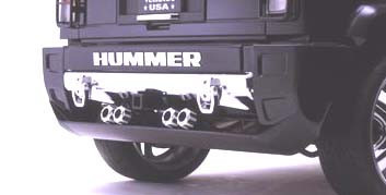 AE086-02 VeilSide 2003-2009 Hummer H2 USA Model FRP Rear Protector