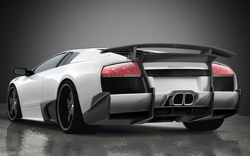 Premier4509 Lamborghini Murcielago/LP640 Ver. II Carbon Rear