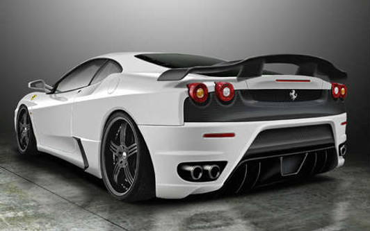 Premier4509 Ferrari F430 Coupe FRP Rear Wing