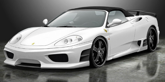フェラーリF360 オーバーフェンダー Premier4509 Ferrari F360 Carbon Front Bumper - Versus Trading Co