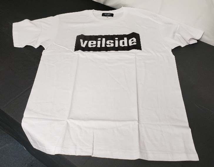 2021 VeilSide Black Box Rubber Print Limited Edition White T-shirt Medium