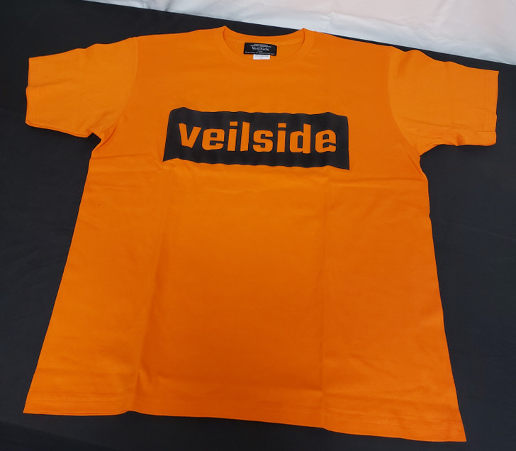 VeilSide Rubber Print Orange Tokyo Drift Limited Edition T-Shirt XX-Large