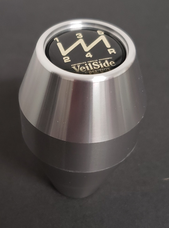 VeilSide Universal Shift Knob Type R I Aluminum Racing Brushed