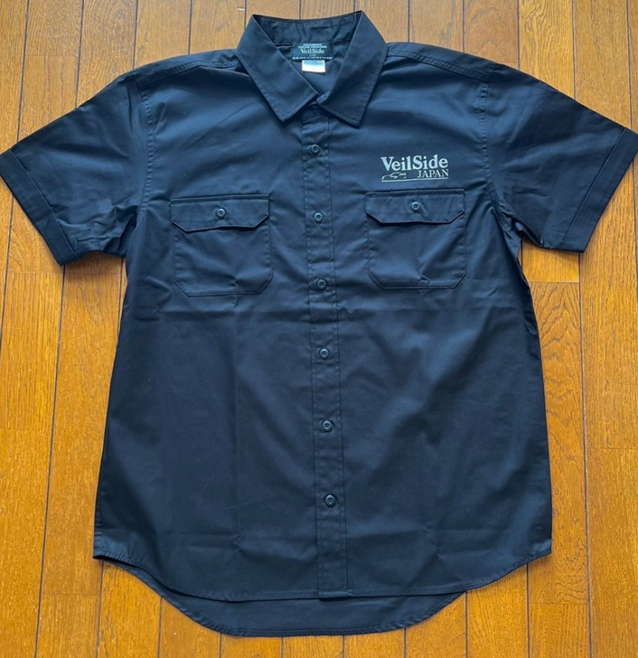 2022 VeilSide Limited Run Work Shirt - Solid Black - Small