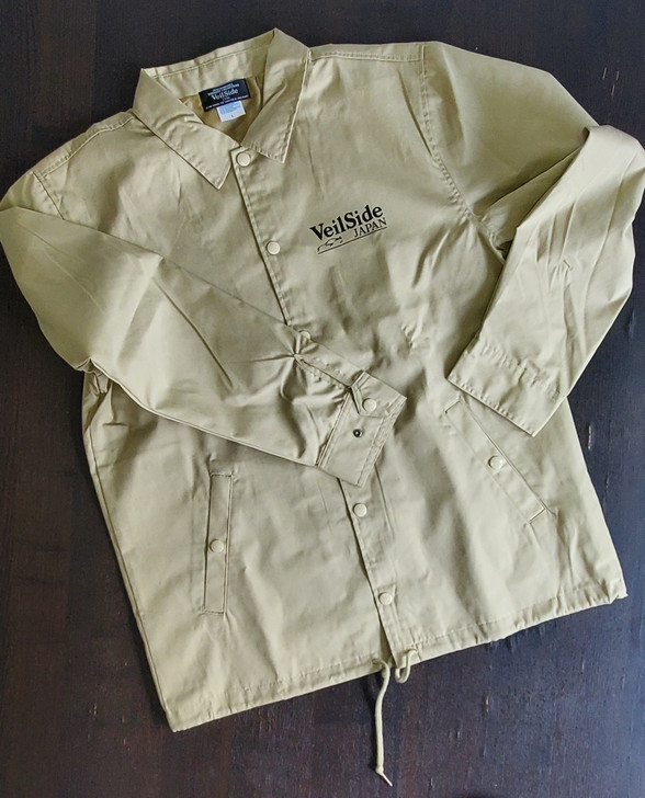 2023 VeilSide Poly Cotton Mix Jacket with Polyester Lining Limited Edition Jacket Beige-X-Large