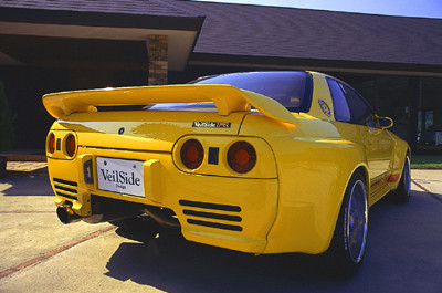 スカイライン32 ヴェルサイド リアバンパー スカイライン GT-R R32 R1 STREET DRAG リアバンパースポイラー 塗装