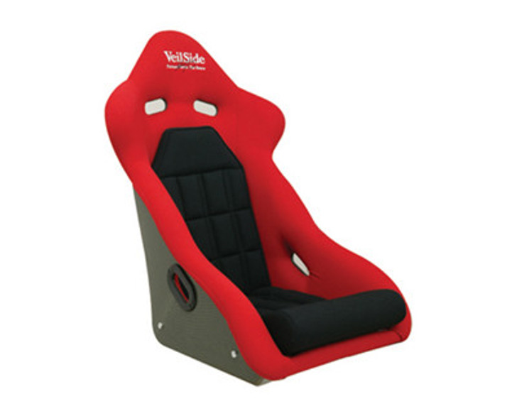 VeilSide VS D-1R Carbon Bucket Racing Seat Red with Black Insert