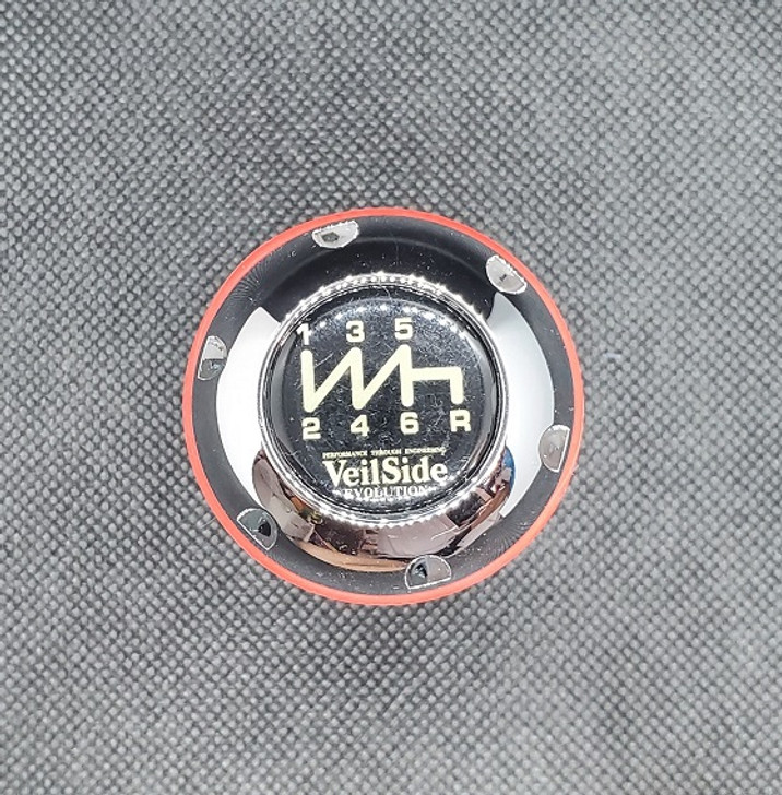 VeilSide Universal Shift Knob Type R II with Red O-Ring