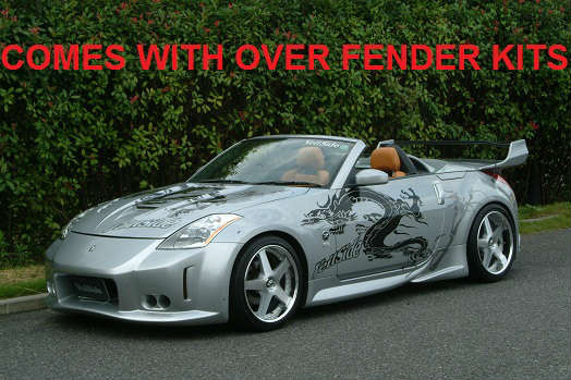AE070MOVIE-CA VeilSide 2006-2008 Nissan 350Z Fairlady Z Z33