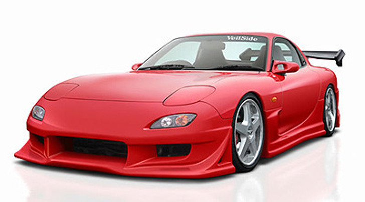 AE079-04C VeilSide  1993 1994 1995 1996 1997 1998 1999 2000 2001 2002 Mazda RX7 FD3S FD VS D1-GT Model Carbon Hood