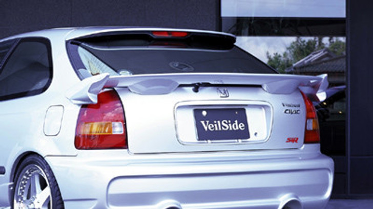 AE039-04 VeilSide 1996-2000 Honda Civic Hatchback EK4 EC-I Model Rear Wing