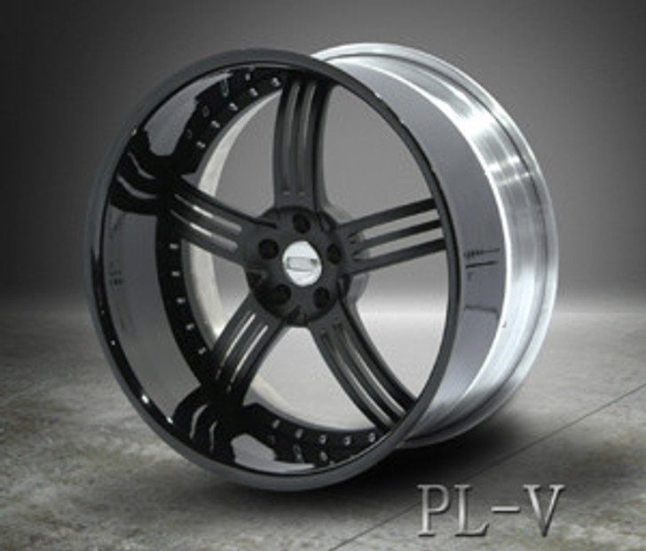 Premier 4509 PL-V 20 x 9J Gloss Black Disk Wheel