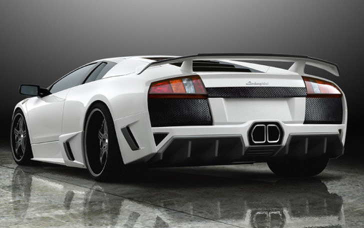 Premier4509 Lamborghini LP640 Ver. II FRP Rear Bumper & Spoiler