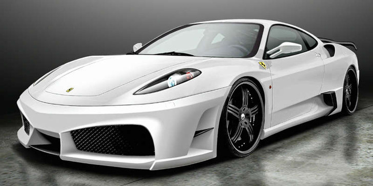 Premier4509 Ferrari F430 FRP Side Intake Ducts - Versus Trading Co