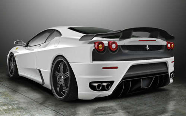 Premier4509 Ferrari F430 Spider Carbon Rear Wing