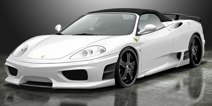 Premier4509 Ferrari F360 FRP Front Bumper