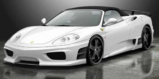 Premier4509 Ferrari F360 Carbon Front Bumper - Versus Trading Co