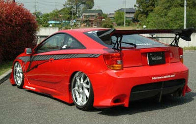 AE077-07 VeilSide 2000-2005 Toyota Celica ZZT231 VS FF-GT FRP Rear