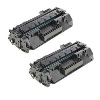 HP CF280X (HP 80X) High Yield Compatible Black Laser Toner Cartridge (2PK)