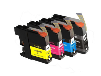 Compatible Brother LC103 High-Yield Set Ink Cartridge (4-PK)