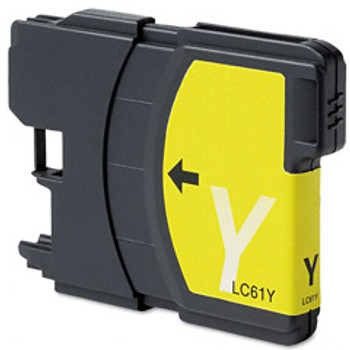 Premium Brother LC61Y Compatible Yellow Ink Cartridge