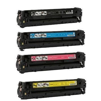 Premium Canon 118 Compatible Toner Cartridge Set (Black, Cyan, Magenta and Yellow)