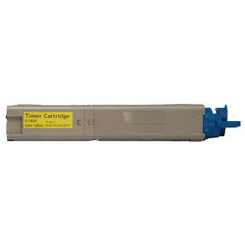 Premium Okidata 43459301, 43459405 Compatible Yellow Toner Cartridge