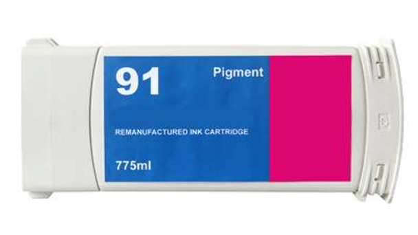 Premium HP C9468A (#91) Compatible Magenta Ink Cartridge