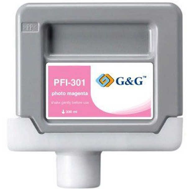 Premium Canon PFI-301PM Compatible Photo Magenta Ink Cartridge