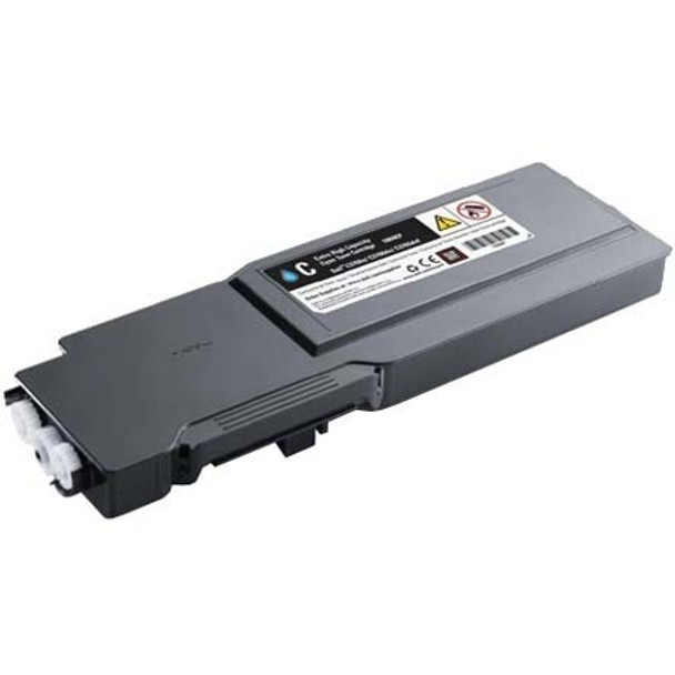 Premium Dell 331-8432 (1M4KP) Extra High Yield Compatible Cyan Laser Cartridge