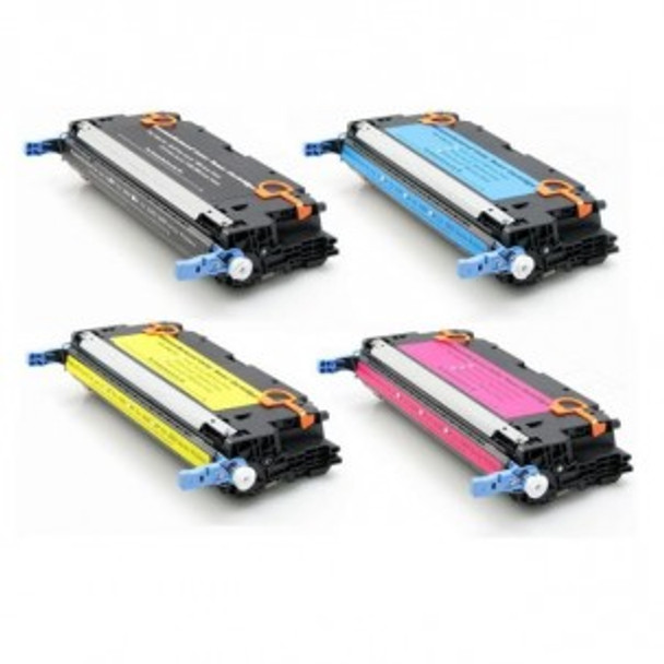 Premium HP 503A Color LaserJet 3800, CP3505 Compatible Laser Toner Cartridge Set