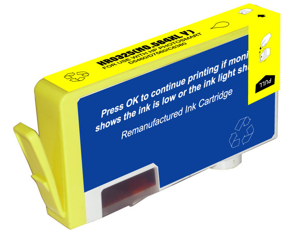 Premium HP CB325WN, HP 564XL Compatible Yellow Ink Cartridge