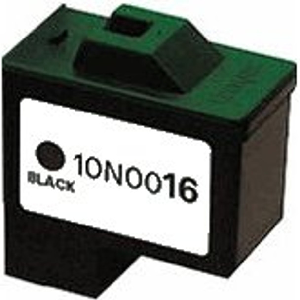 Lexmark 10N0016 Remanufactured Black Ink Cartridge