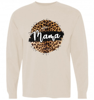 Leopard Mama Long Sleeve Tee