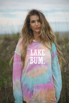 Lake Bum Tye Dye Light Weight Hoodie