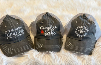 Camping Hat 3-Pack Embroidered Hat